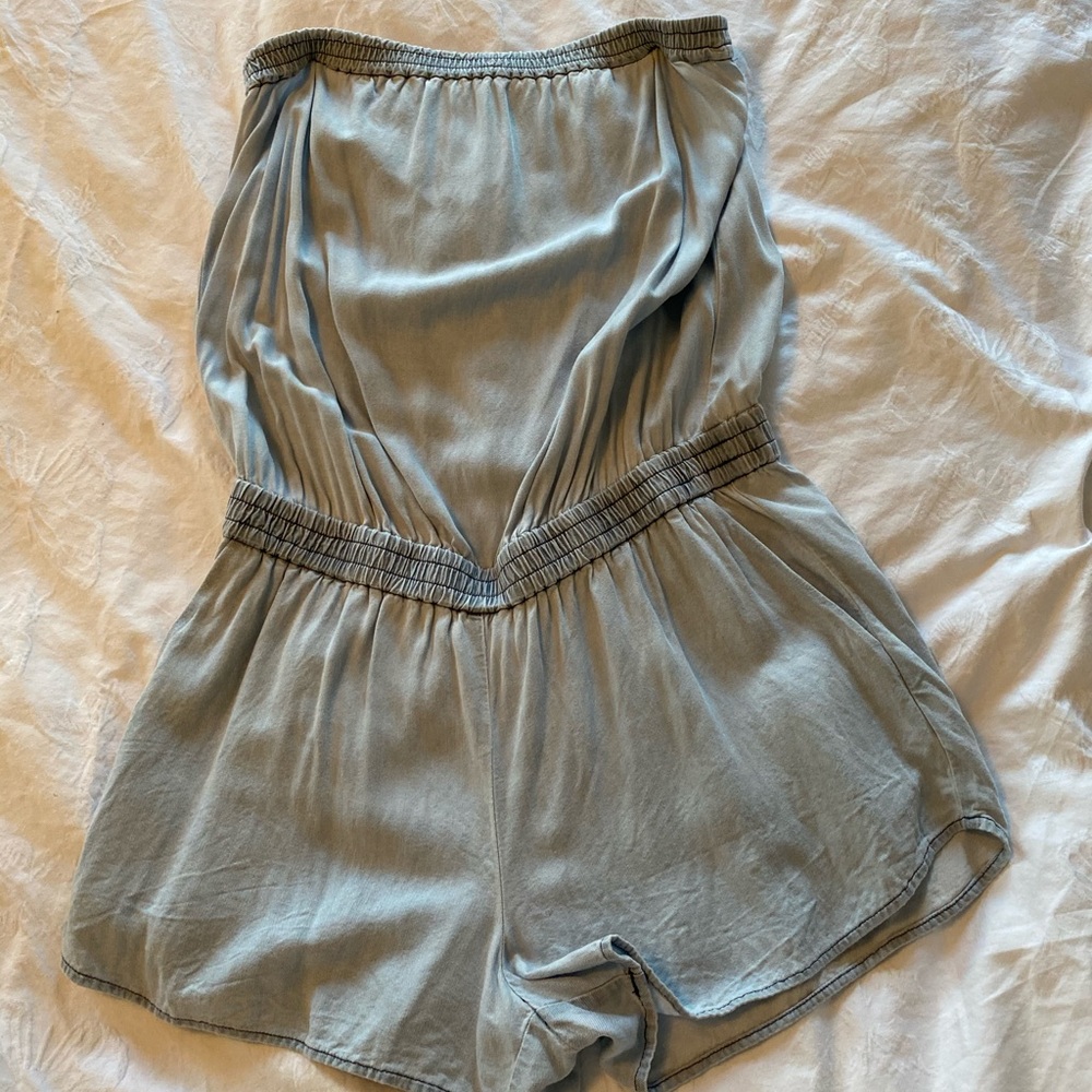 Greyish/blue romper